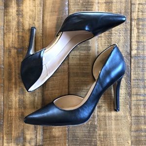 Black Patent Leather Heel